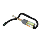 Fuel Shutoff Solenoid RE504223 for John Deere 7.6L 6076 8.1L 6081 Engine 653E