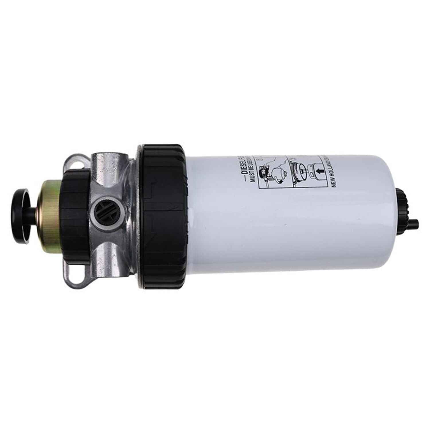 New Fuel Filter Assy 87801795 for New Holland Tractor TS100 TS110 TS115 TS90