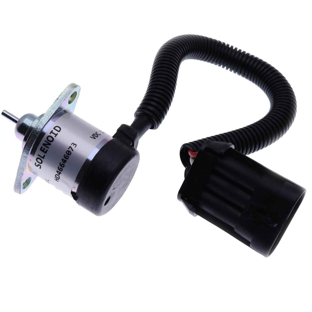 12V Stop Shut Off Solenoid 1G577-60011 1G577-60012 for Kubota V3300DIT V3800T