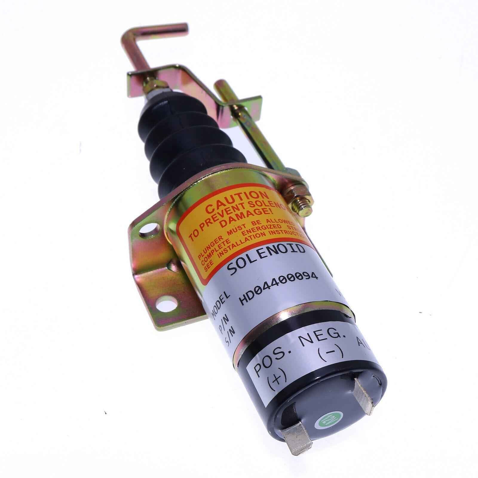 12V Fuel Shutoff Solenoid 1502-12C7U2B2S1 366-07197 SA-3405T For Lister Peter