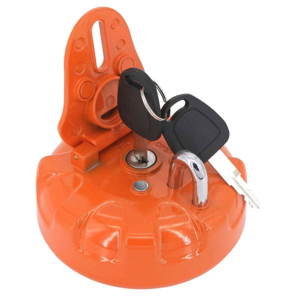 Fuel Tank Cap D100 K1004166 w/2 Keys for Daewoo Doosan DX140LC DX160W DX180LC