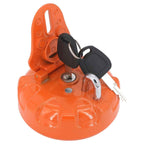 Fuel Tank Cap D100 K1004166 w/2 Keys for Daewoo Doosan DX140LC DX160W DX180LC