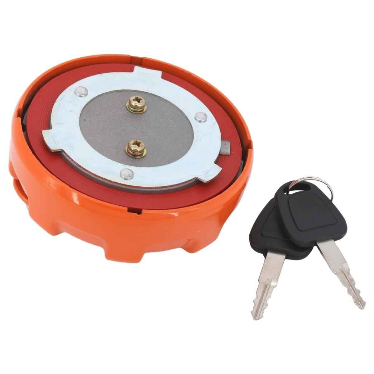 Fuel Tank Cap D100 K1004166 w/2 Keys for Daewoo Doosan DX140LC DX160W DX180LC