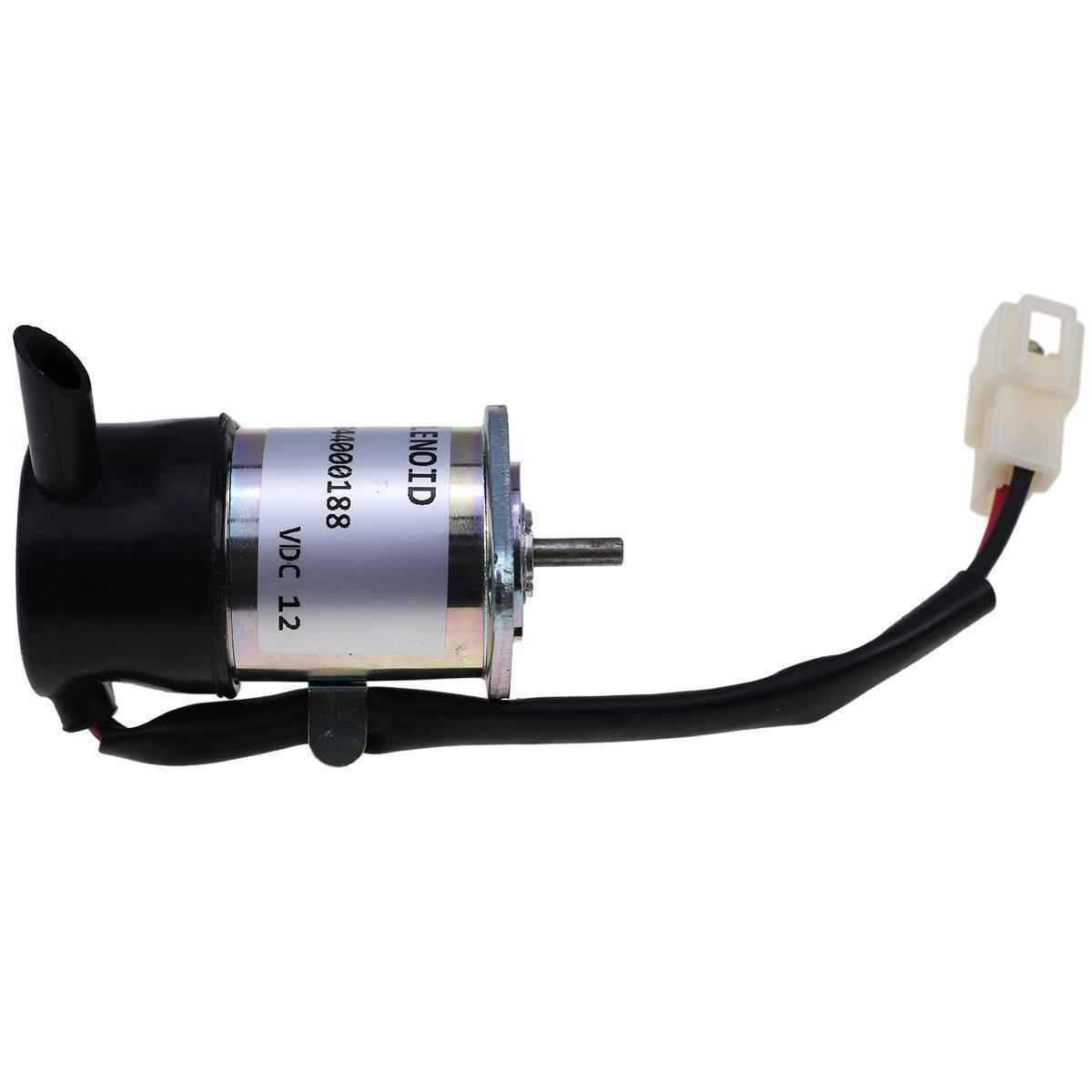 12V Stop Solenoid 16271-60012 16271-60013 For Kubota D1105 Engine ZD25F ZD28