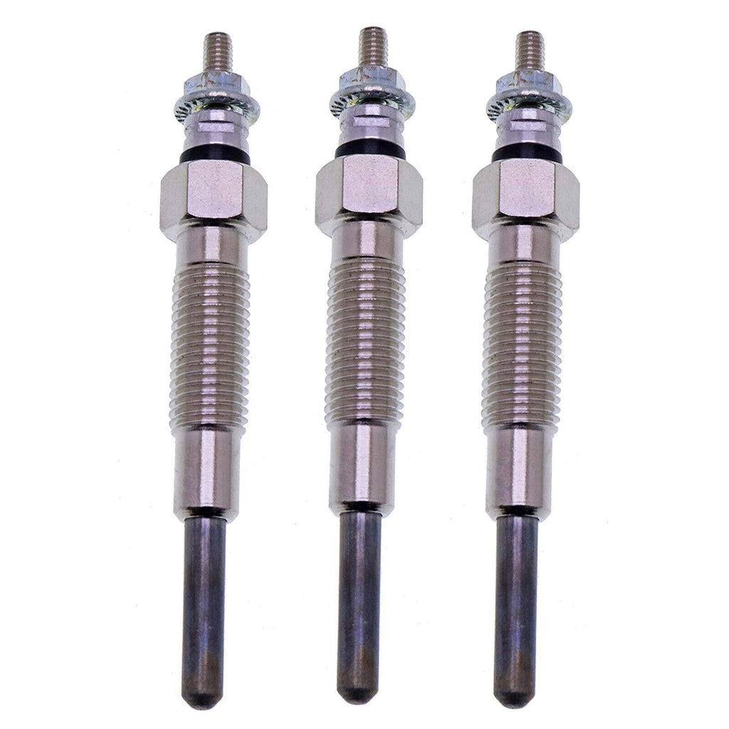3X Glow Plug 32A66-03102 for Max 25 HST,Max 24 HST,Max 26 Mahindra Tractor