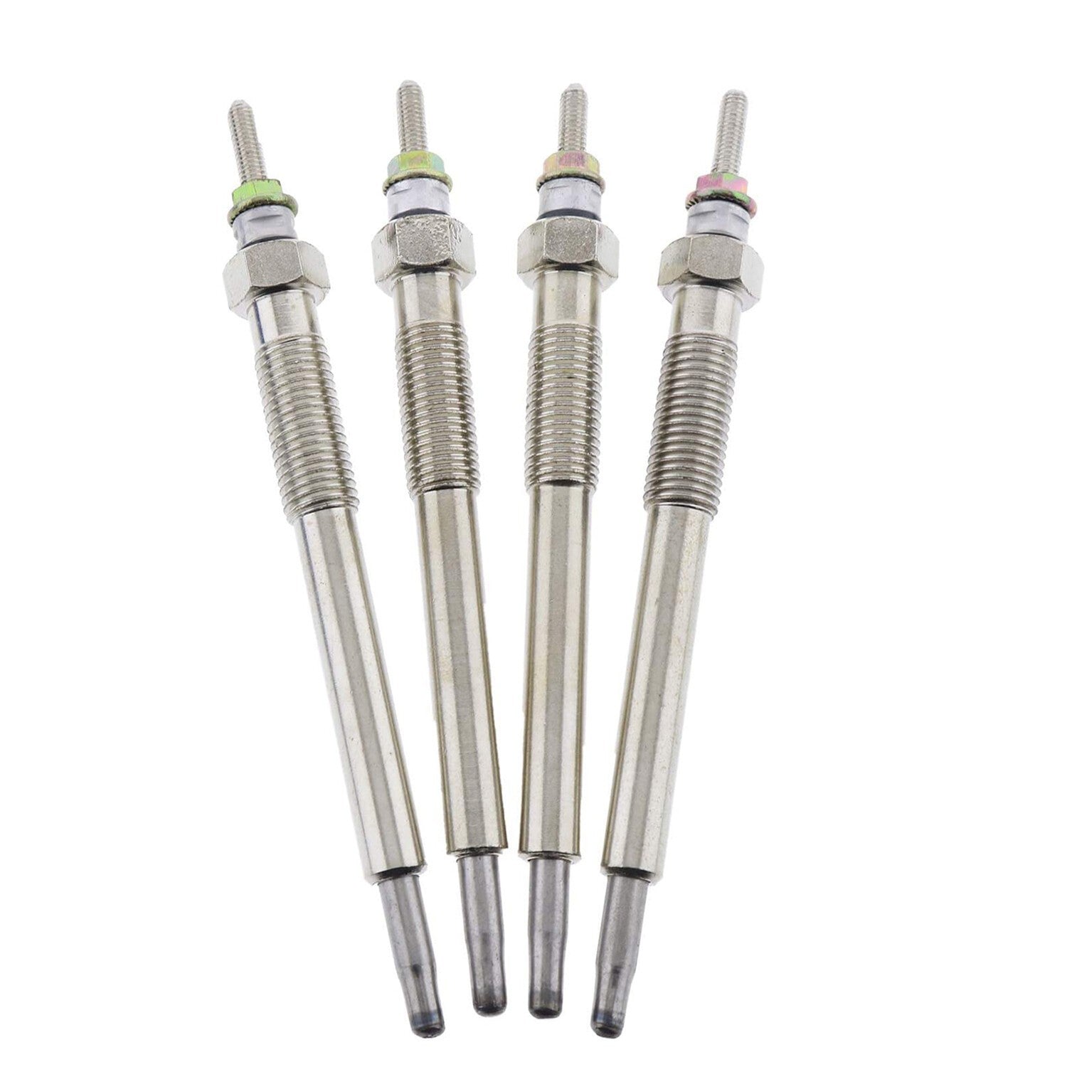 4X Glow Plug 1G911-65510 1G85265512 For Kubota KX033-4 L2501D Engine V2203 V2403