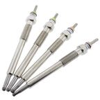4X Glow Plug 1G911-65510 1G85265512 For Kubota KX033-4 L2501D Engine V2203 V2403