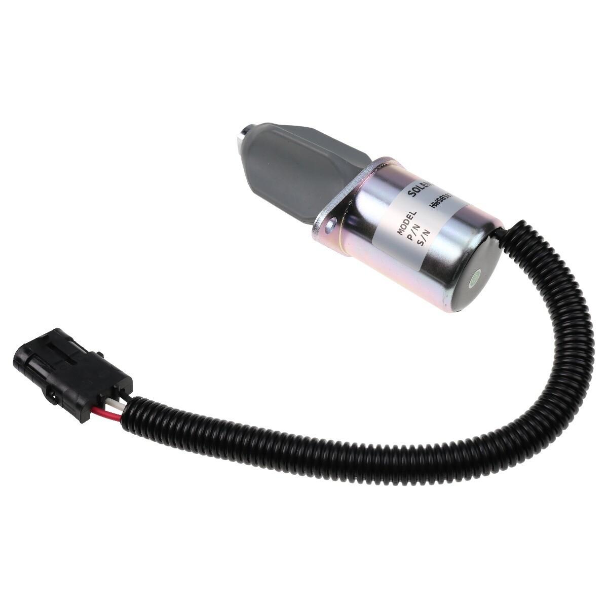 12V Fuel Stop Solenoid 3919422 3934972 3927152 for Cummins 6B 6BT 5.9L 8.3L