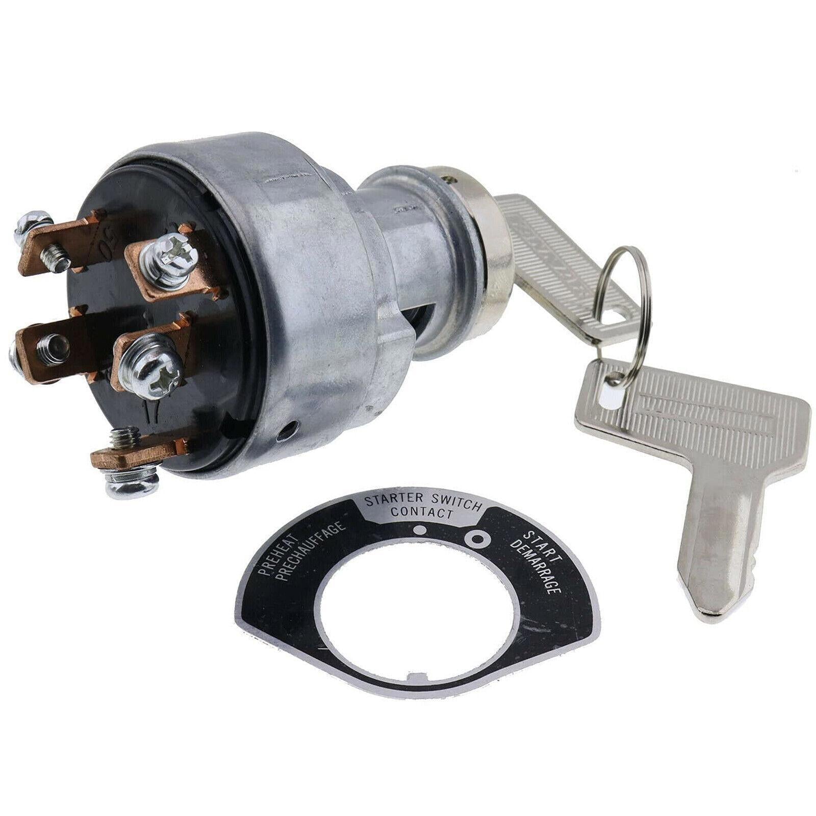 Ignition Switch w/301 Keys 933110-00100 For Yanmar C50R C60R C80R  3TNV76 3TNE74
