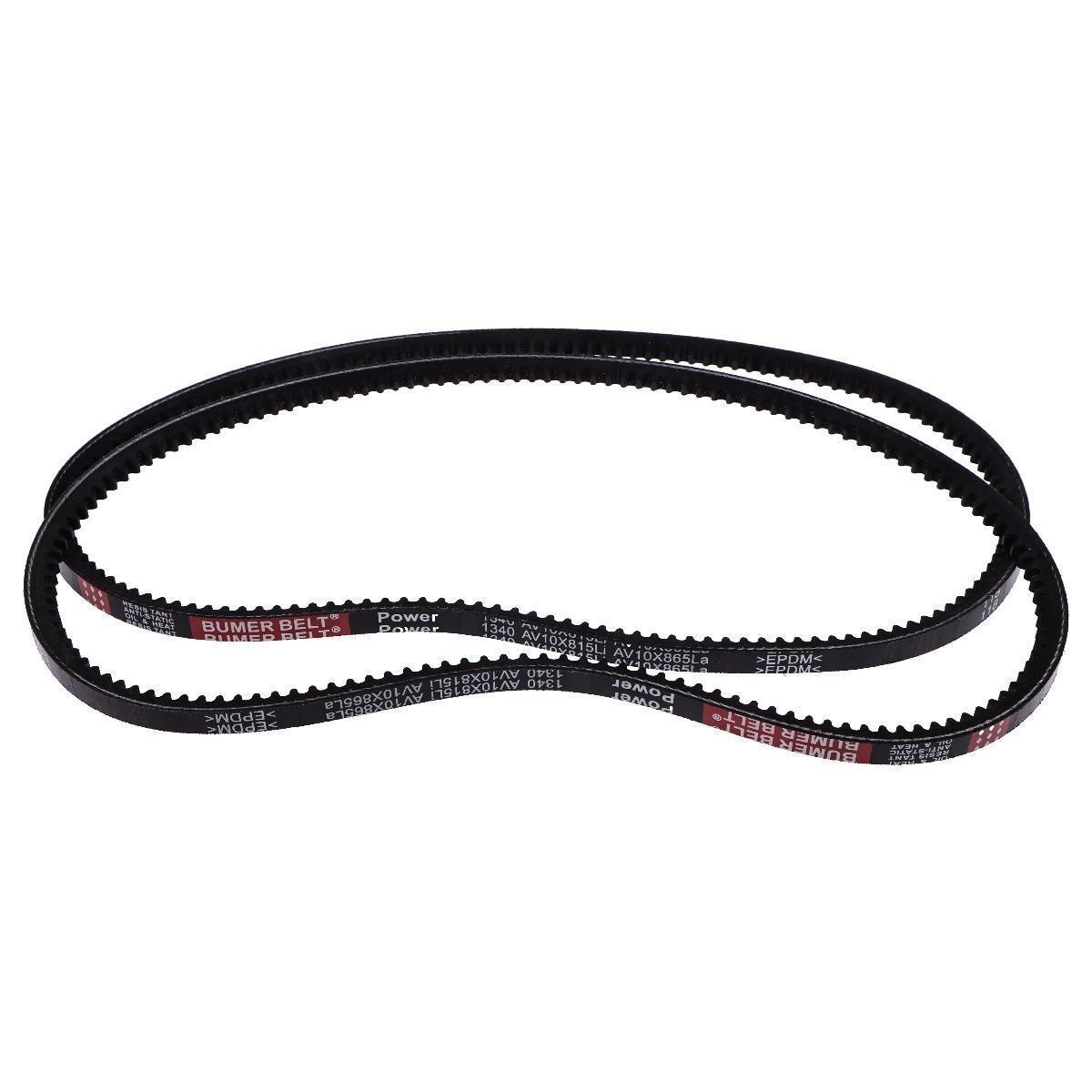 2X Alternator Belt 6686683 for Bobcat MT52 MT55 MT85 Mini Track Loader