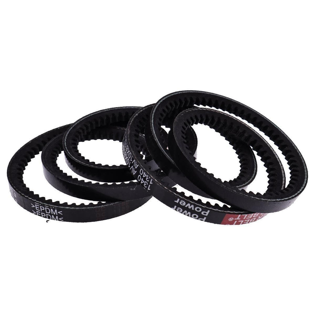 2X Alternator Belt 6686683 for Bobcat MT52 MT55 MT85 Mini Track Loader