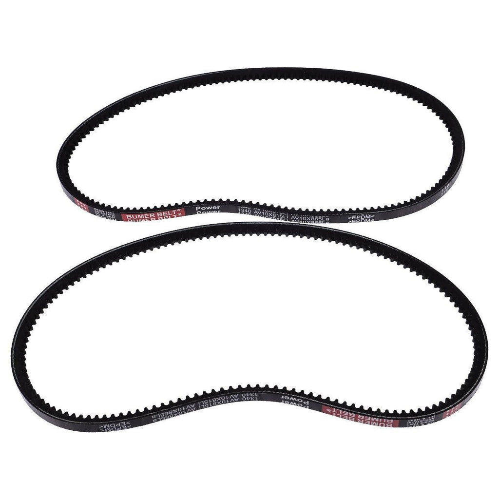 2X Alternator Belt 6686683 for Bobcat MT52 MT55 MT85 Mini Track Loader