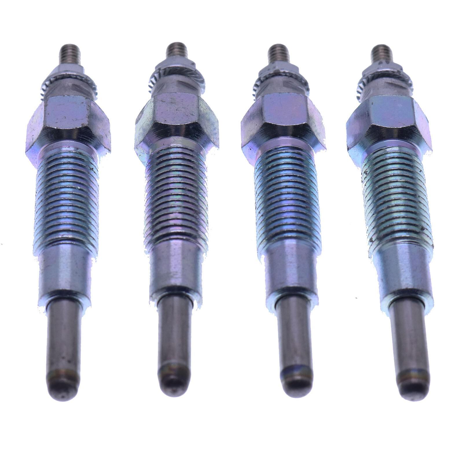 4X Glow Plug 3974953 For Bobcat 643 645 743 1600 Kubota D1402 V1702 Engine