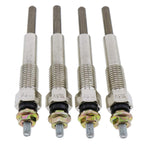 4X Plug Glow 9-82511978-0 For Isuzu ELF150 ELF250 TLD13 C240 C221 4BA1 D500 4FA1