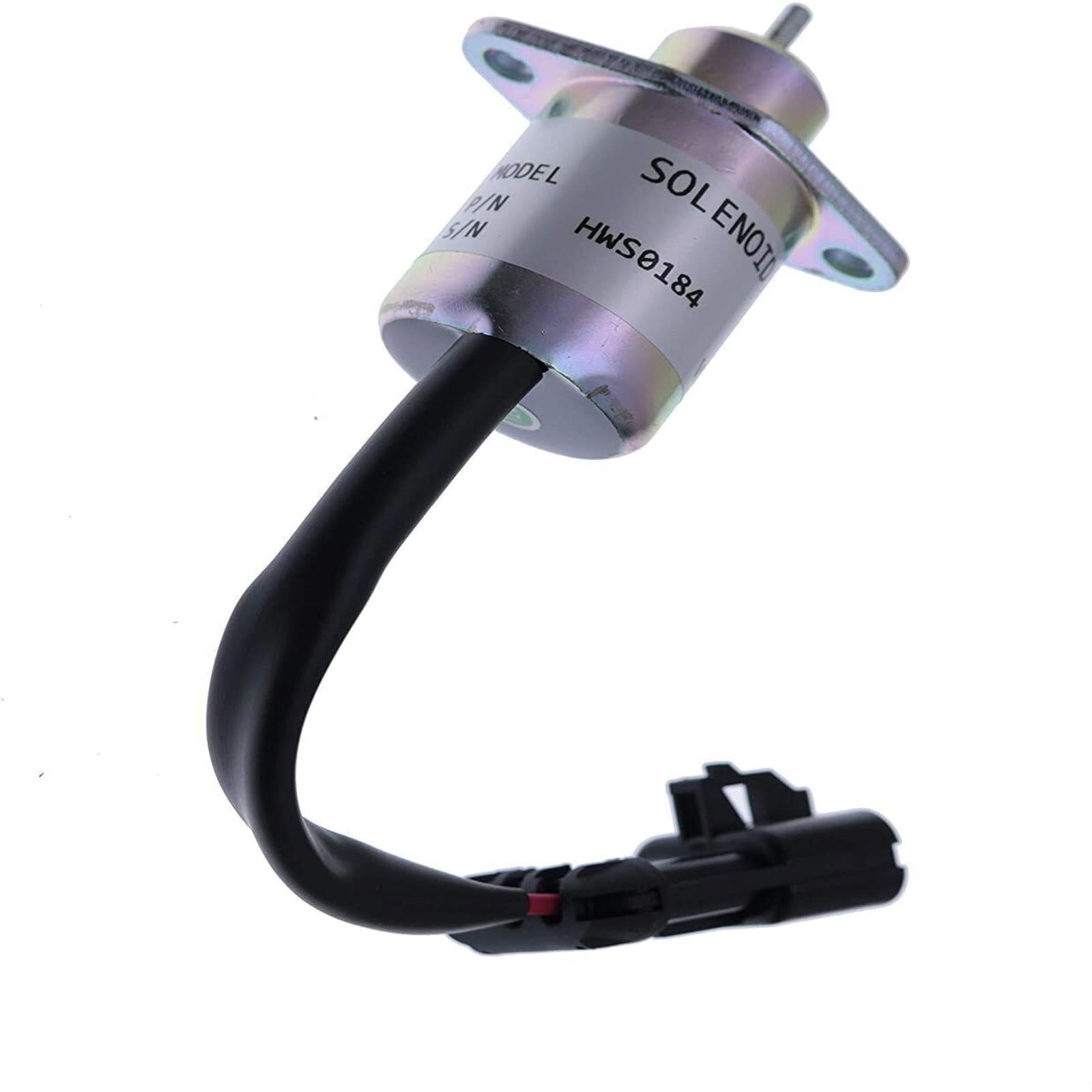 12V Fuel Shutoff Solenoid 251523001 SA-4561-T for Kubota R90 Engine V1505 D1105