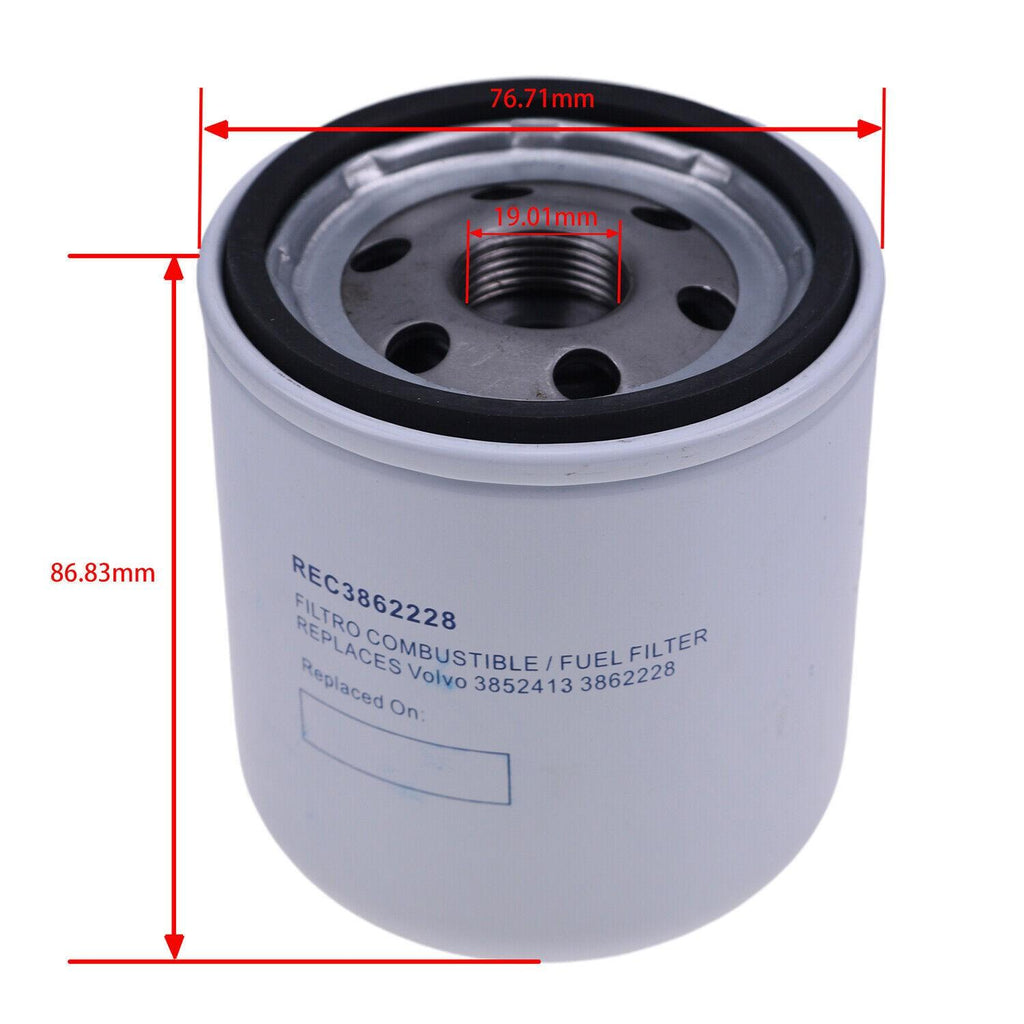 Fuel Filter 777713 0502906 5011090 3862228 For Evinrude Johnson Marine 10Micron