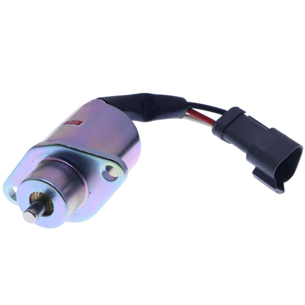 12V Fuel Shutoff Solenoid 2848A278 For CAT 3034 Engine 236 246 Perkins UB704