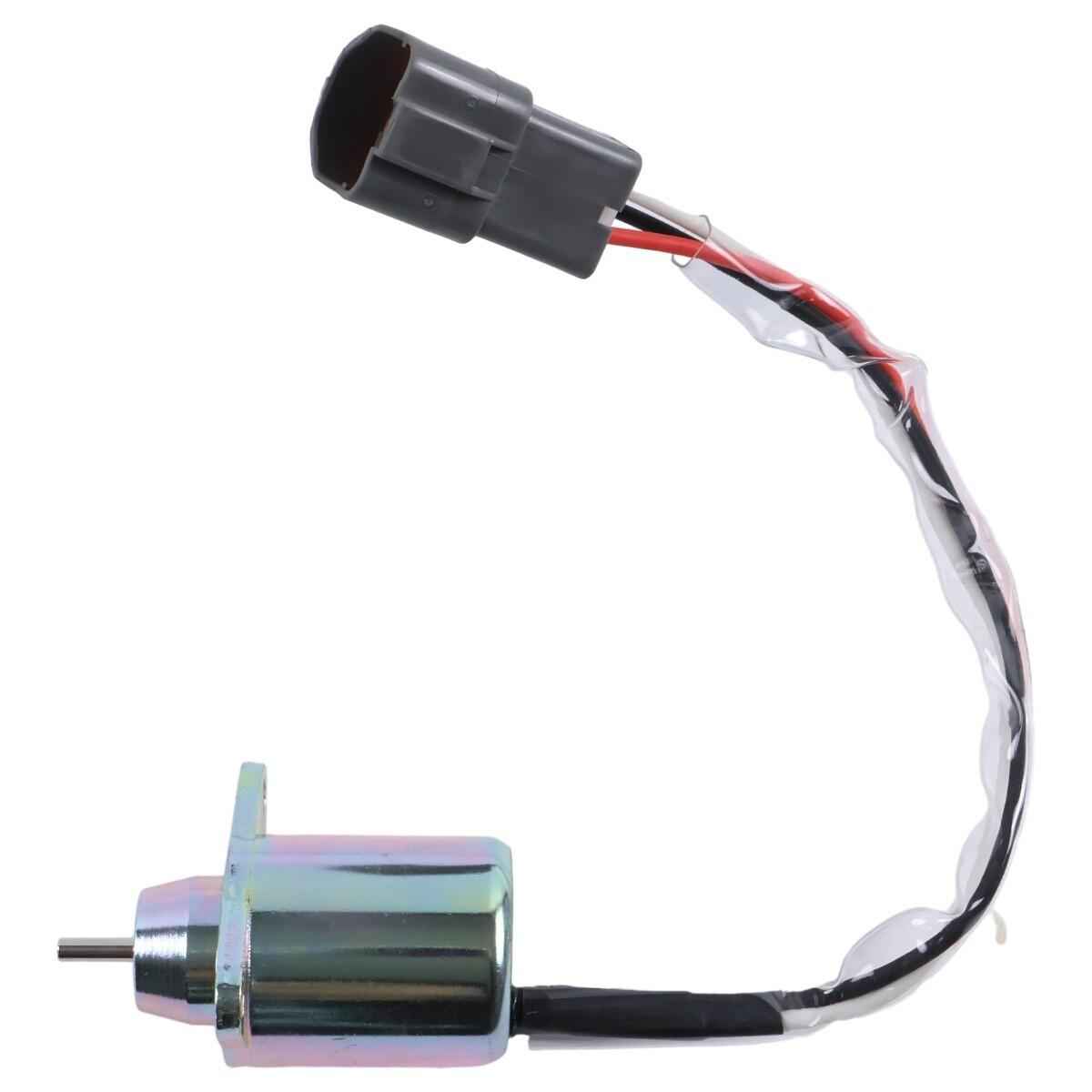12V Shutoff Stop Solenoid YM119233-77932 for Komatsu 3D76E-6 3D82AE-6 4D88-6