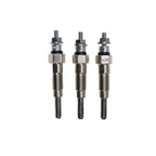 3X Glow Plugs 15951-65510 15951-65512 For Kubota B8200 B9200 B6200 B7200 B4200