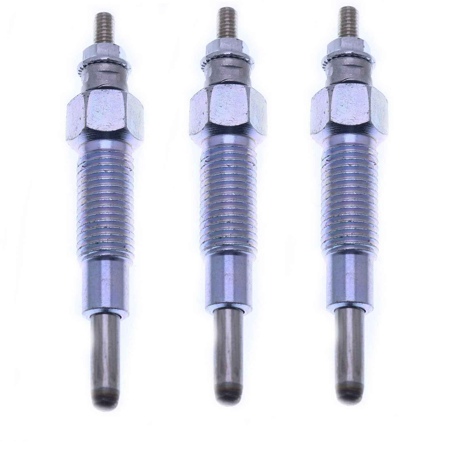 3X Glow Plug 3974953 For Bobcat 643 645 743 1600 Kubota Engine D1402 V1702