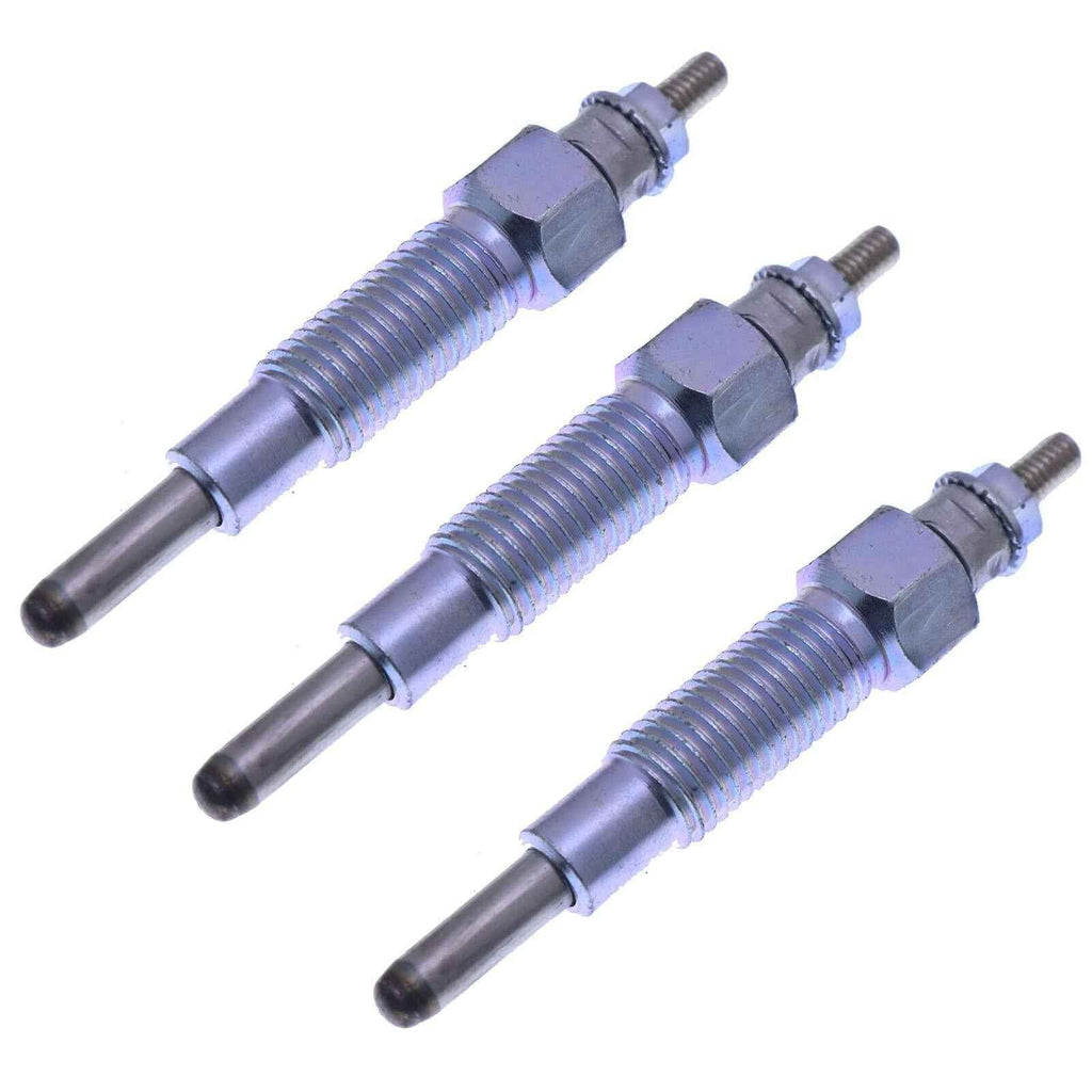3X Glow Plug 3974953 For Bobcat 643 645 743 1600 Kubota Engine D1402 V1702