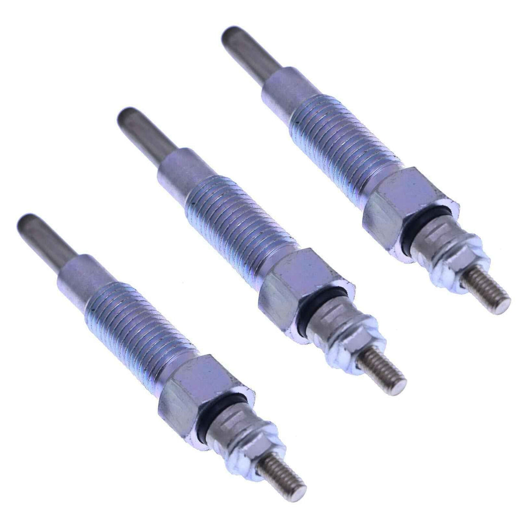 3X Glow Plug 3974953 For Bobcat 643 645 743 1600 Kubota Engine D1402 V1702