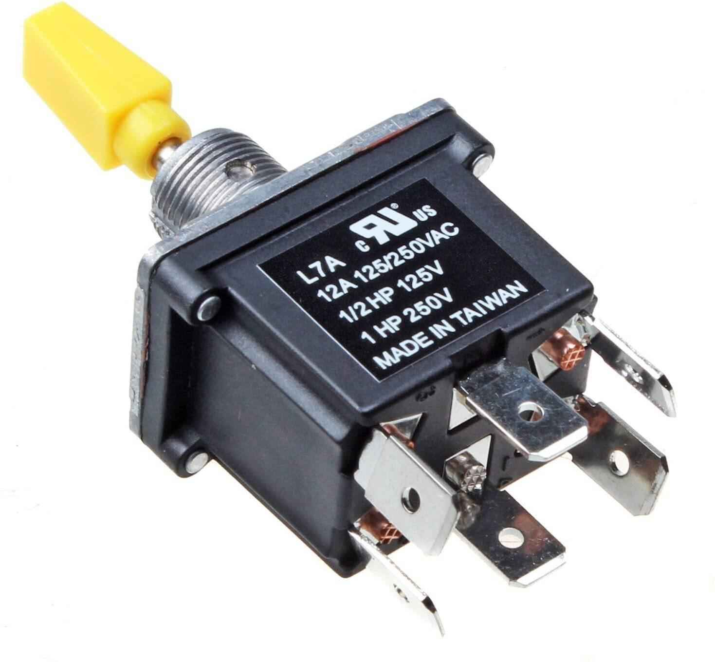 Toggle Switch 32NT3917C08 32NT391-7-C08 for Honeywell (ON)-OFF-(ON)  8906K474
