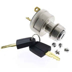 4 Terminal Ignition Switch 2373530 w/Key For CAT 303CR 305CR Engine K4N S4L2