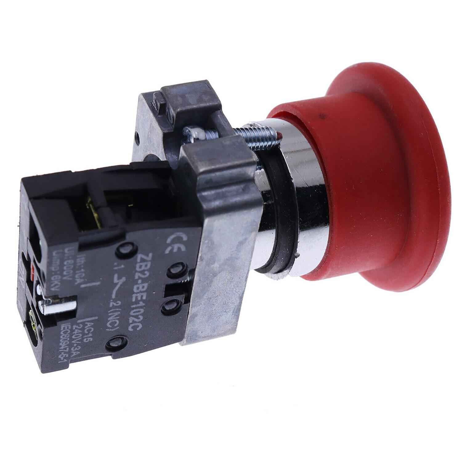 Emergency Stop Switch 6889066 3028810 446836 For Snorkel Upper Control Box Assy