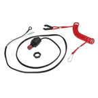 Kill Stop Switch Safety Lanyard 6E9-82575-09 for Yamaha 15HP 25HP 30HP Outboard
