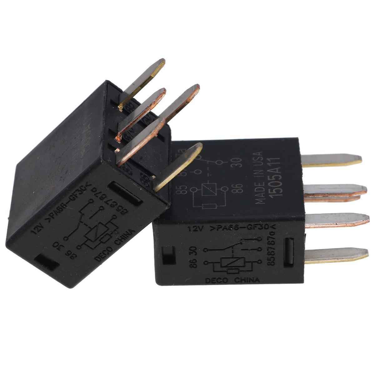 2Pcs Relay 7219044 for Bobcat S450 S510 S530 S550 S570 T450 T550 T590 T595 T870