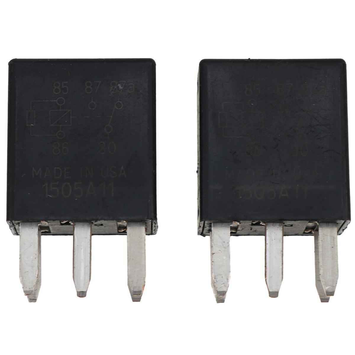 2Pcs Relay 7219044 for Bobcat S450 S510 S530 S550 S570 T450 T550 T590 T595 T870