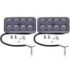 2X Led Work Light for Kubota SVL65-2 SVL65-2C SVL75 SVL75-2 SVL75-2C SVL90-2