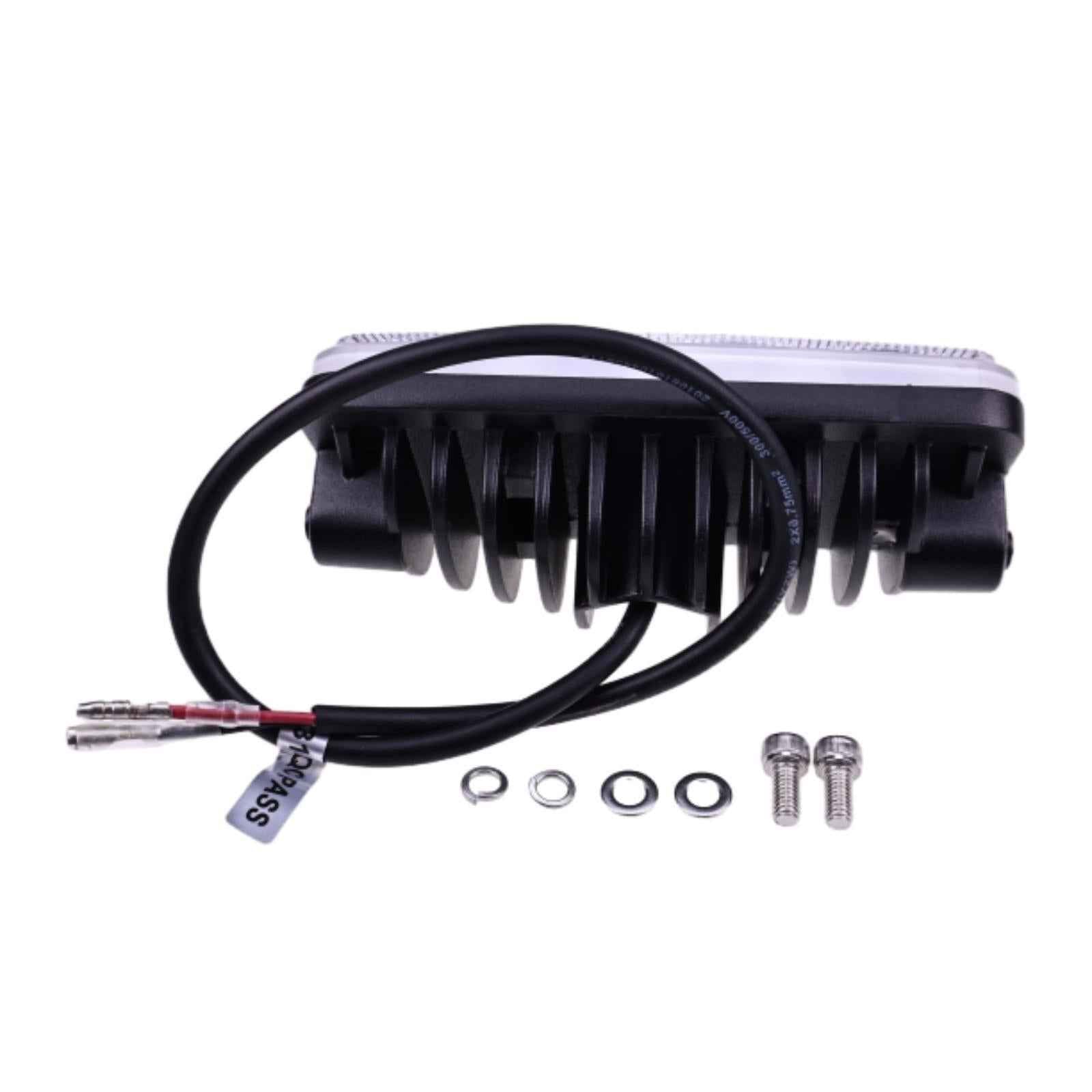 2X Led Work Light for Kubota SVL65-2 SVL65-2C SVL75 SVL75-2 SVL75-2C SVL90-2