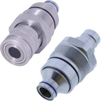 Flat Face Coupler Kit 7246802 7246799 ForBobcat 753 763 S175 T450 T250 S450 S770