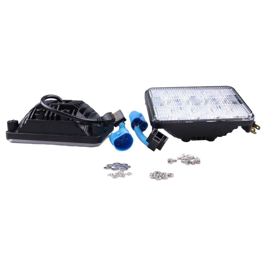 2x LED Headlight RE58638 RE195219 for John Deere 5104 5220 5310 5420 5503 5510