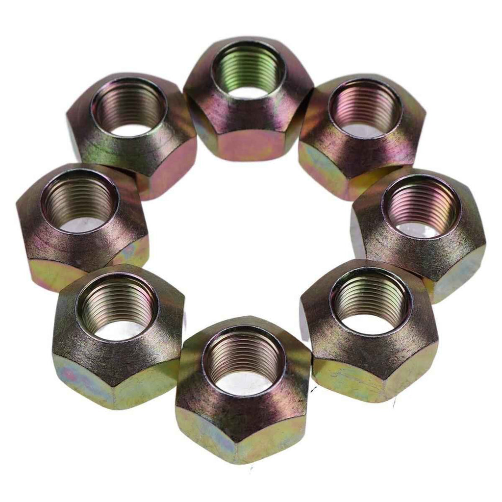 8X Wheel Nut 6564669 6519169 For Bobcat 700 720 533 645 743 751 S175 S185 S205