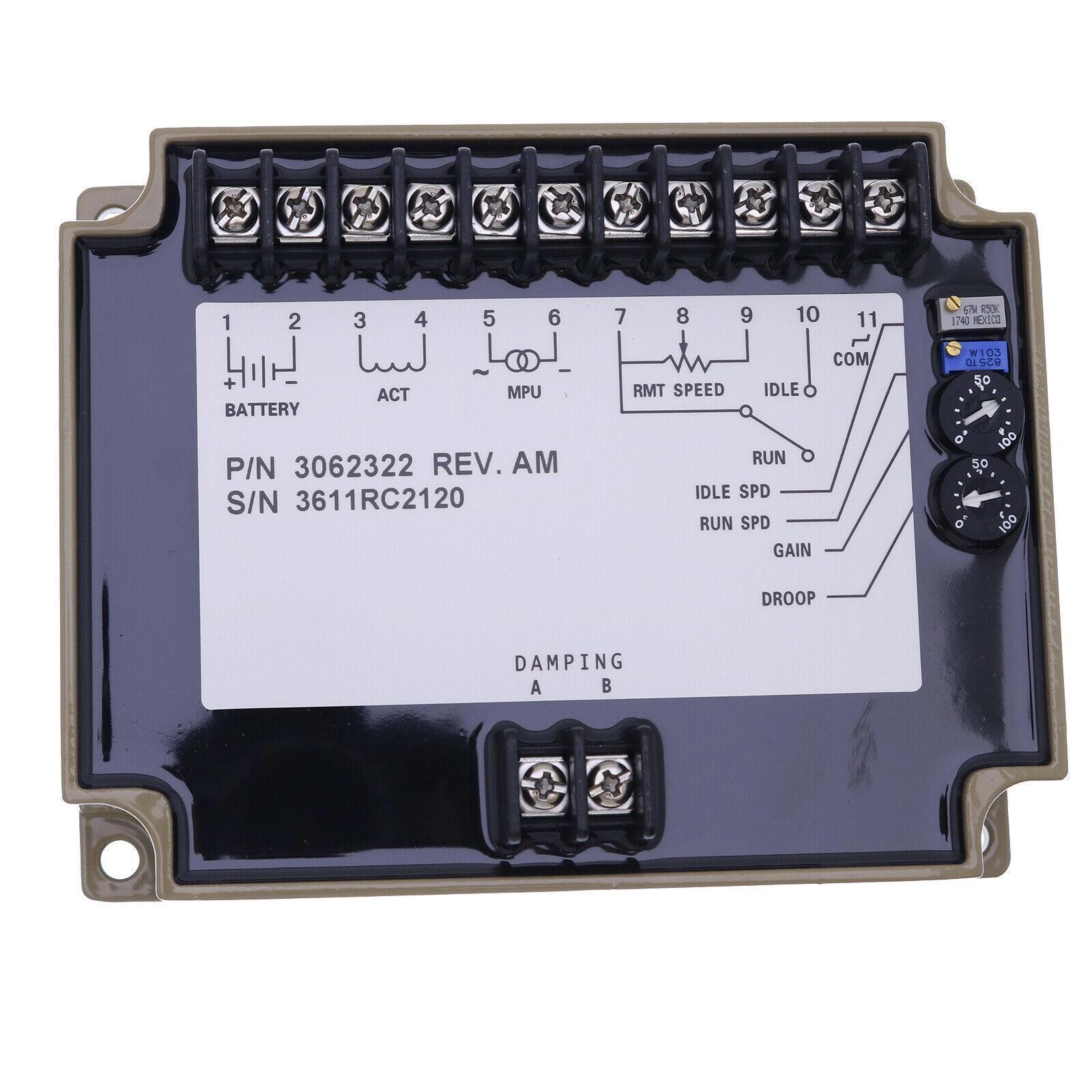 Governor Speed Controller For Cummins Generator KTA50 KTA38 KTA19 Engine 3062322
