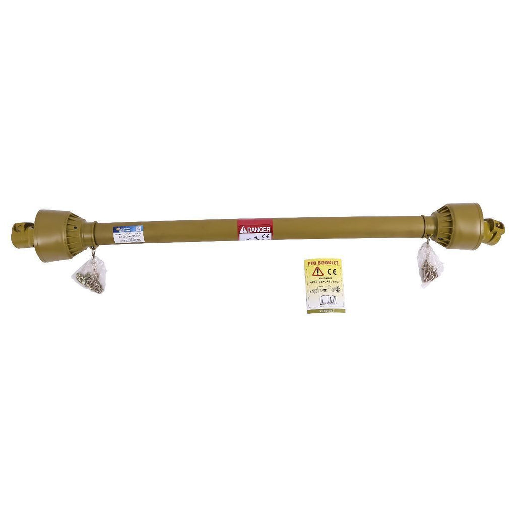 Tractor PTO Shaft Driveshaft for 1-3/8" x 6 Spline Both Ends 47"-69" Series 1