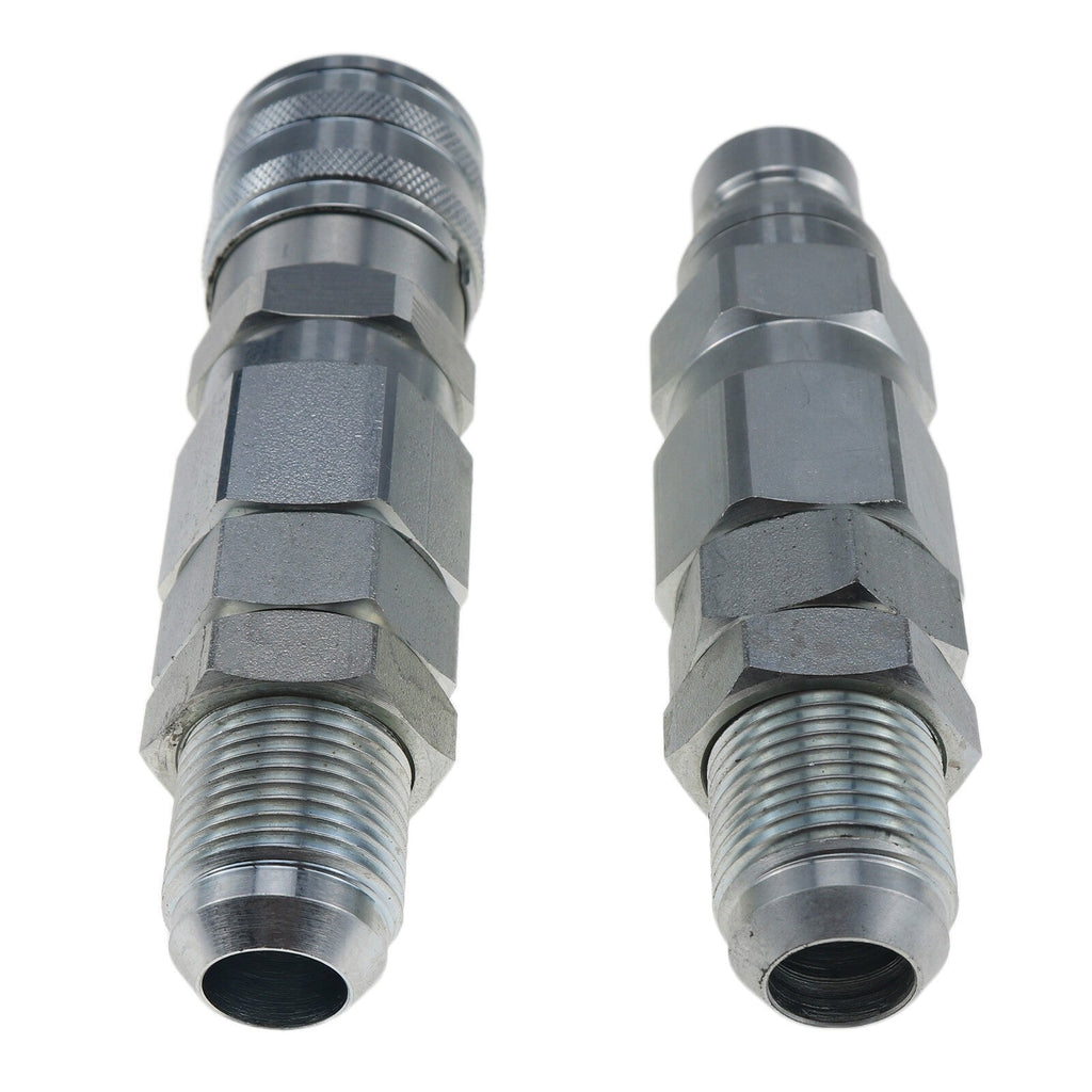 #12JIC Flat Face Hydraulic Quick Connect Coupler for Bobcat 873 863 963 7753 773