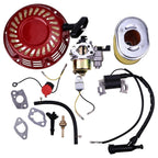 Carburetor Ignition Coil Recoil Starter for Honda GX140 GX160 GX200 5.5HP 6.5HP