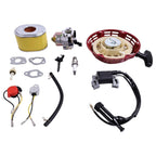Carburetor Ignition Coil Recoil Starter for Honda GX140 GX160 GX200 5.5HP 6.5HP