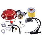 Carburetor Ignition Coil Recoil Starter for Honda GX140 GX160 GX200 5.5HP 6.5HP