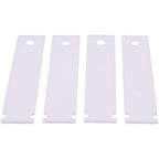 (4-Pack) WE1M1067 Dryer Bearing Slides Fit For General Electric