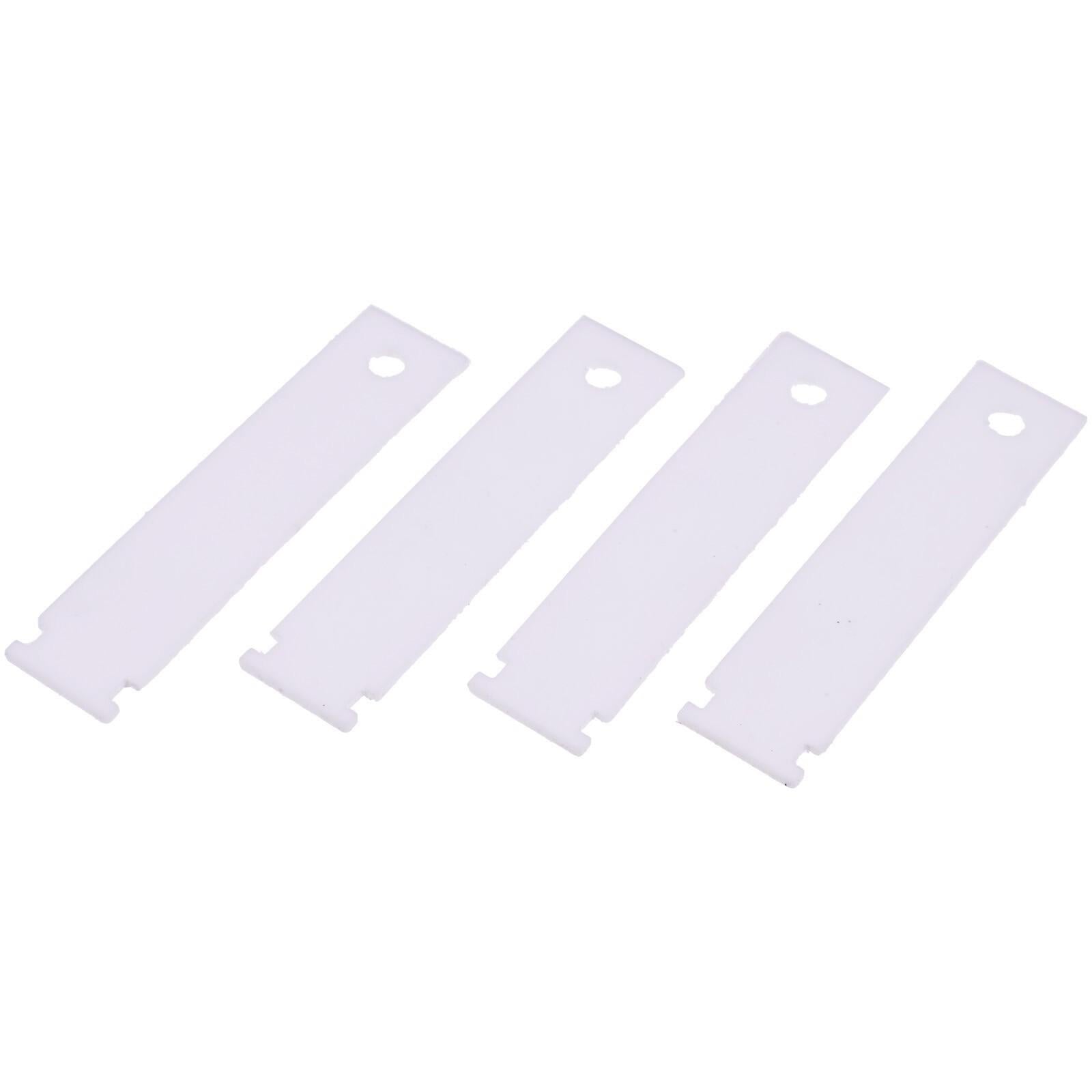 (4-Pack) WE1M1067 Dryer Bearing Slides Fit For General Electric