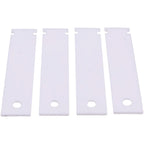 (4-Pack) WE1M1067 Dryer Bearing Slides Fit For General Electric