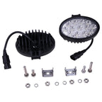 2X 12V to 24V 5.5" Oval 39W Led Floodlamp Work Light for CASE 580N 580SN 590SN