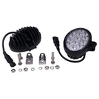 2X 12V to 24V 5.5" Oval 39W Led Floodlamp Work Light for CASE 580N 580SN 590SN