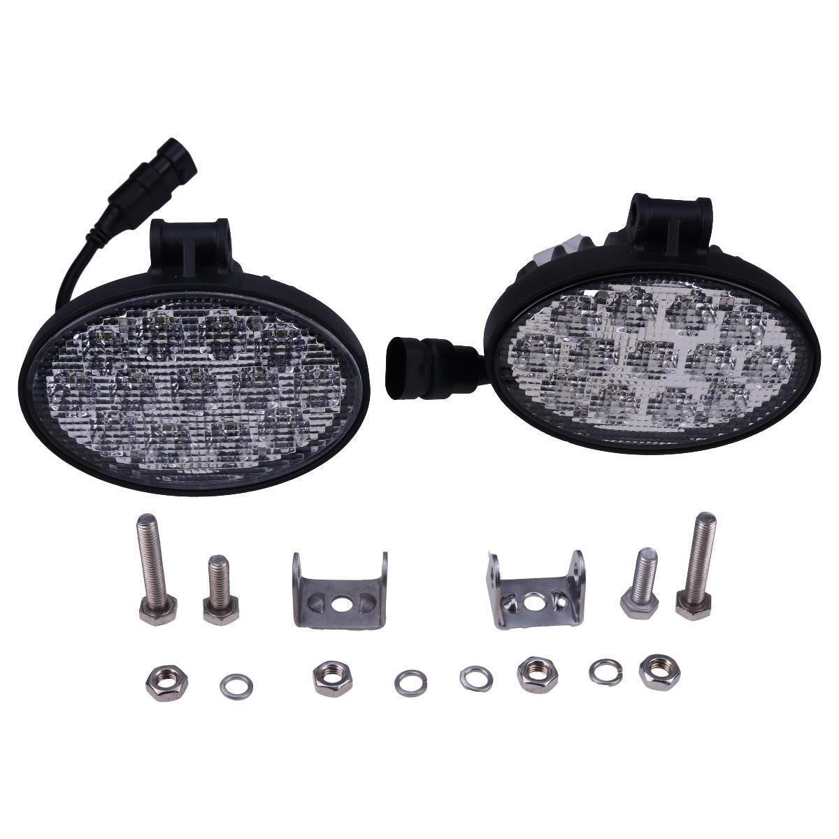 2X LED Flood Lights 700726172 for Agco Baler 2150 2170 2190 7423 7424 7434 7444