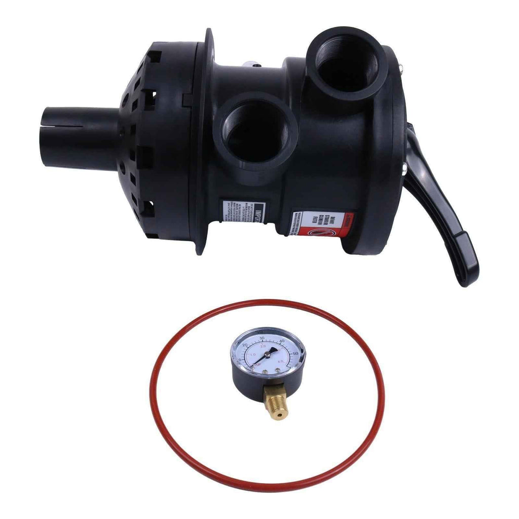 Vari-Flo Control 1-1/2" FIP Top Mount Multiport Valve SP0714T  for Hayward